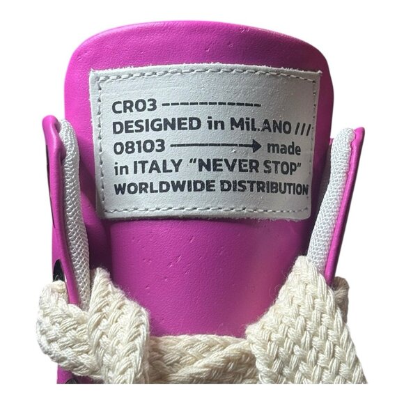 Cristianzerotre CRO3 Calipso 300 Platform Sneakers Fuchsia Pink Size 39 w/ Box - Picture 3 of 13